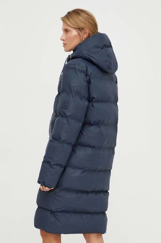 Rains jacket 15130 navy blue color