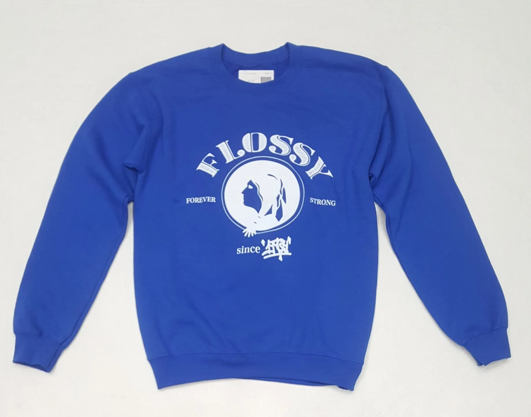 Royal Blue Flossy Sweater