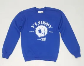 Royal Blue Flossy Sweater