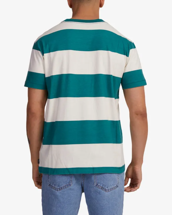 RVCA Zerox Stripe Tee