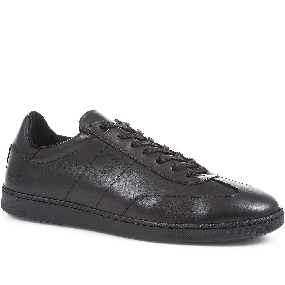 Shrewsbury Leather Lace-Up Trainers - SHREWSBURY / 322 597