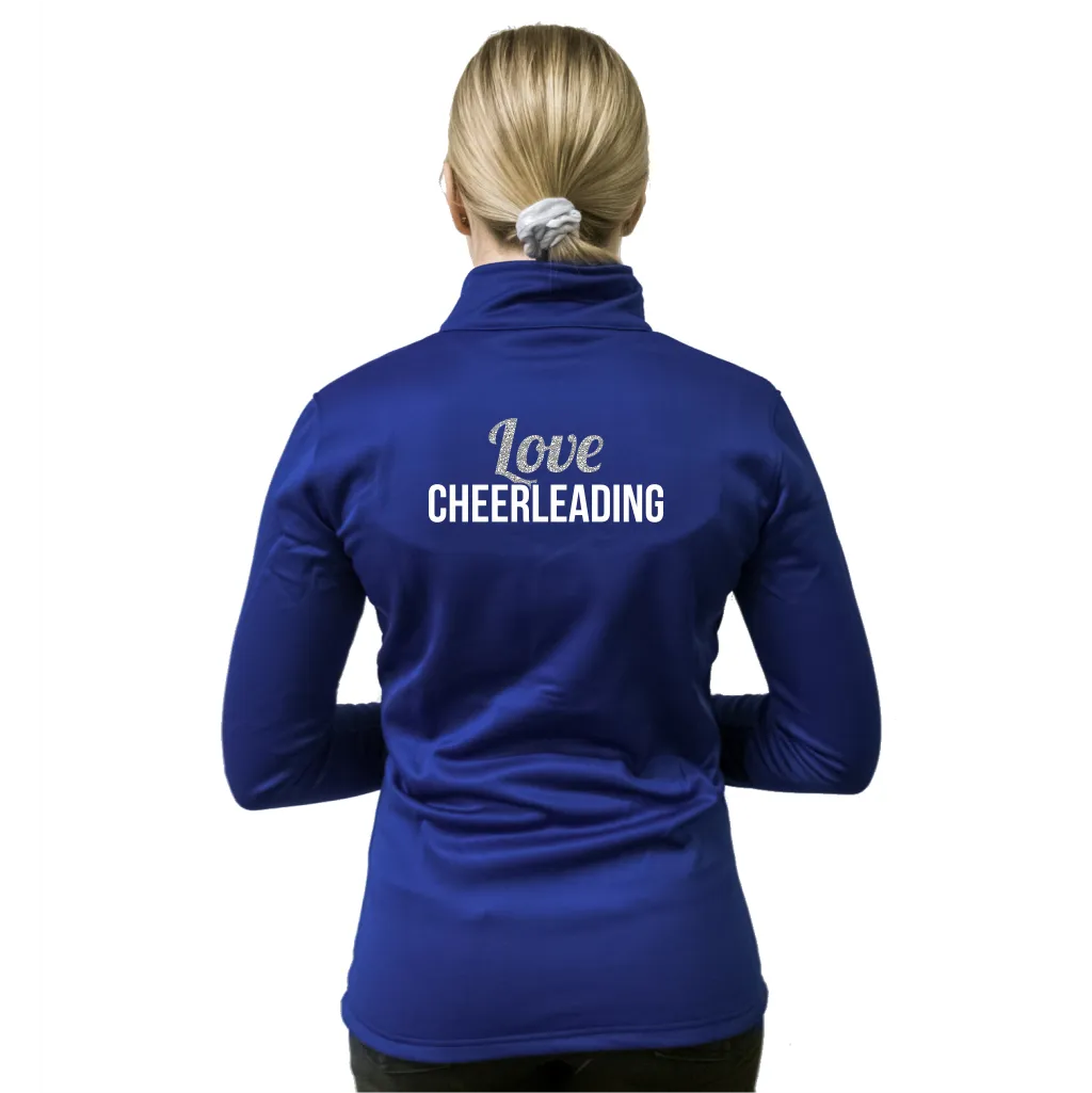 Skillz Gear Invincible jacket with Love Cheerleading print