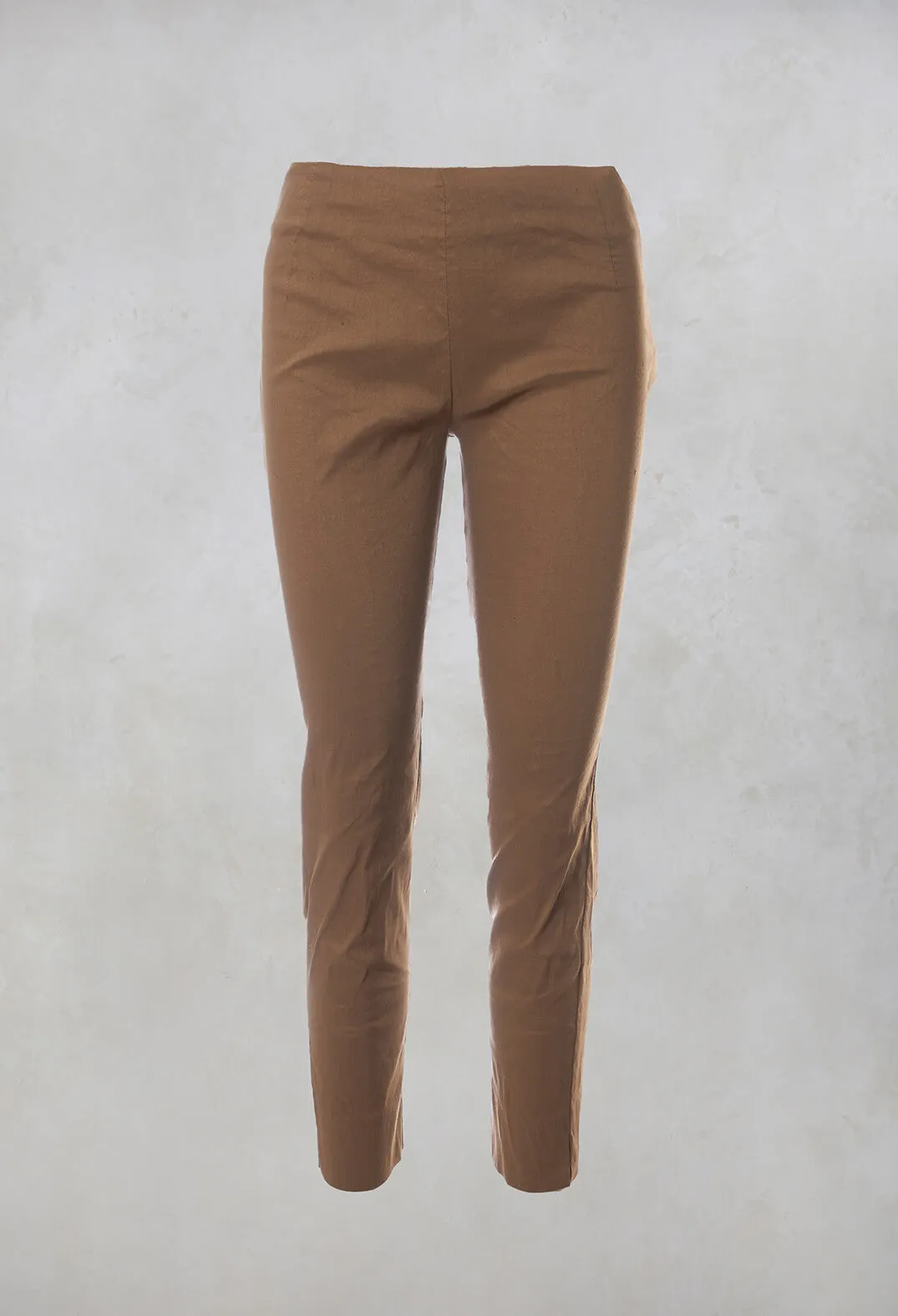 Skinny Trousers in Efesto Bronzo