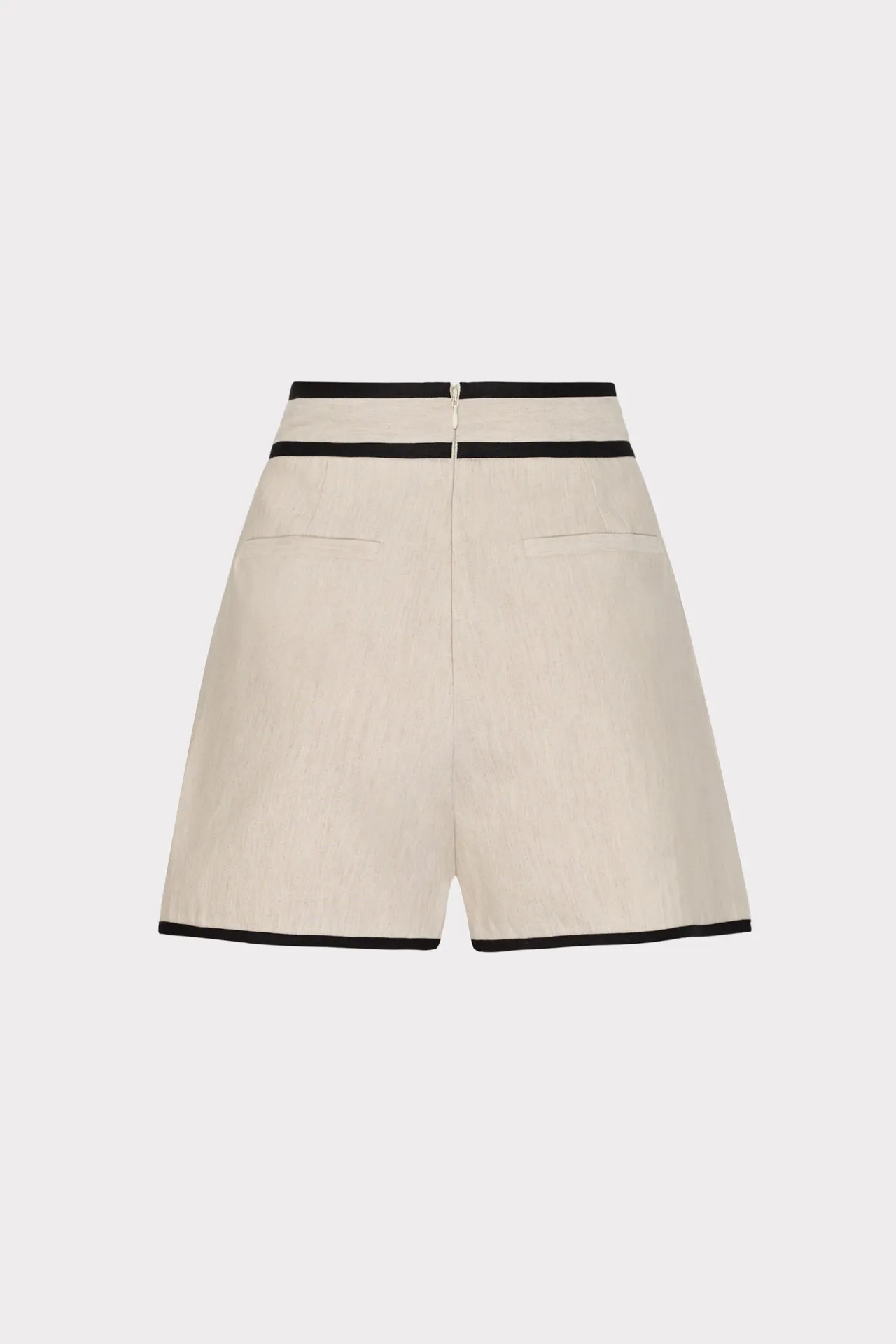 Solid Linen Shorts