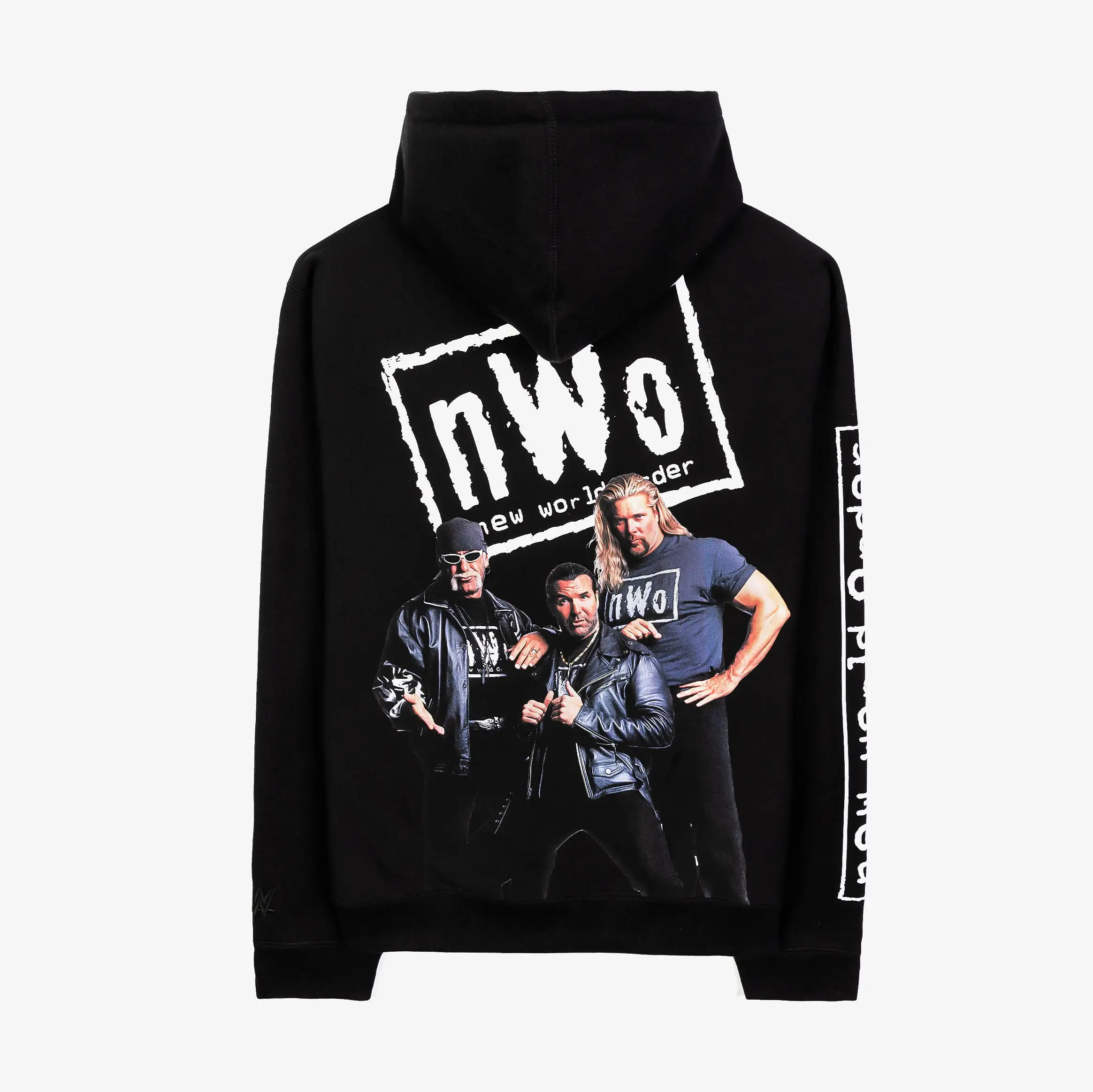 SP x WWE New World Order Pullover Mens Hoodie (Black/Gold)