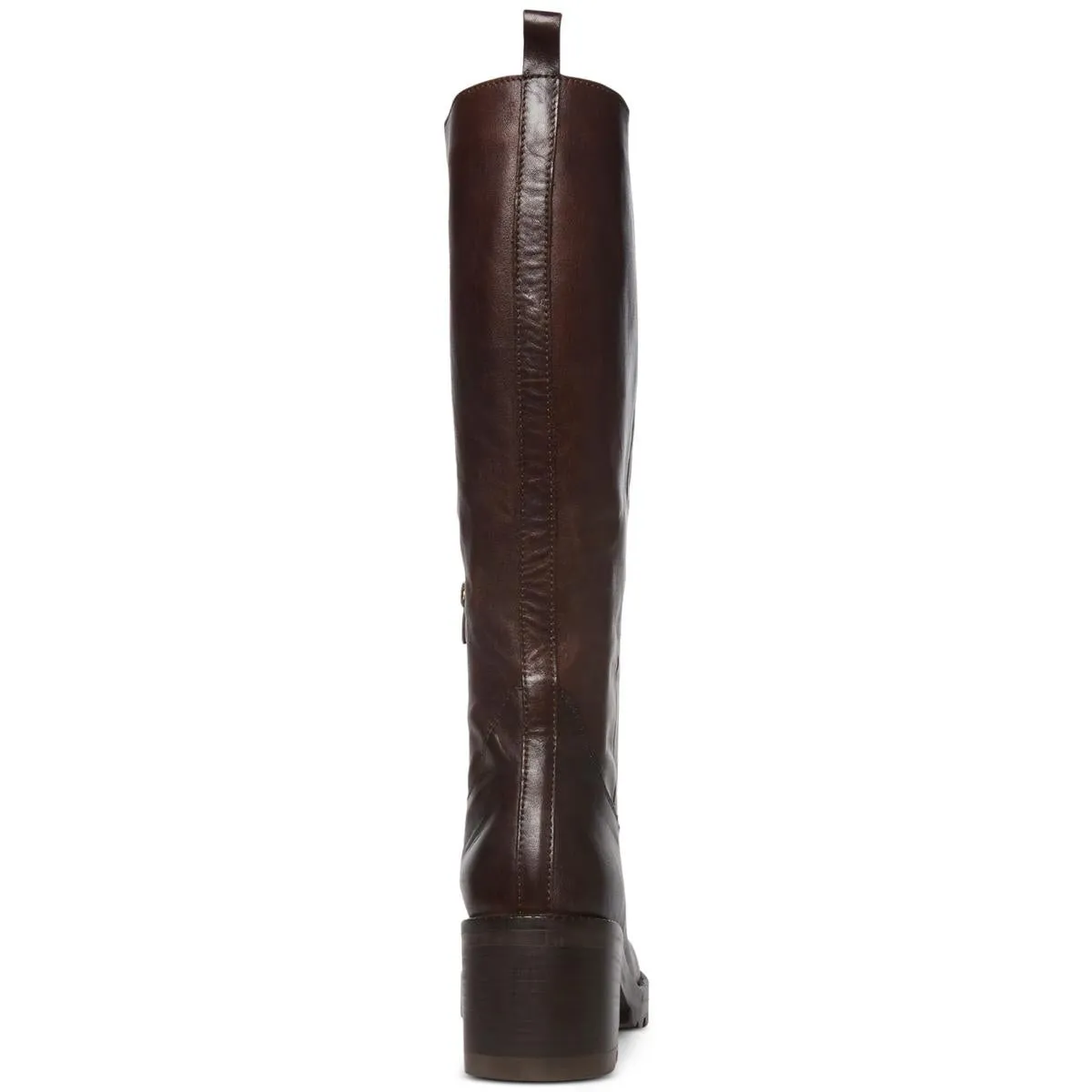 Steve Madden Womens Gyrate Leather Tall Knee-High Boots