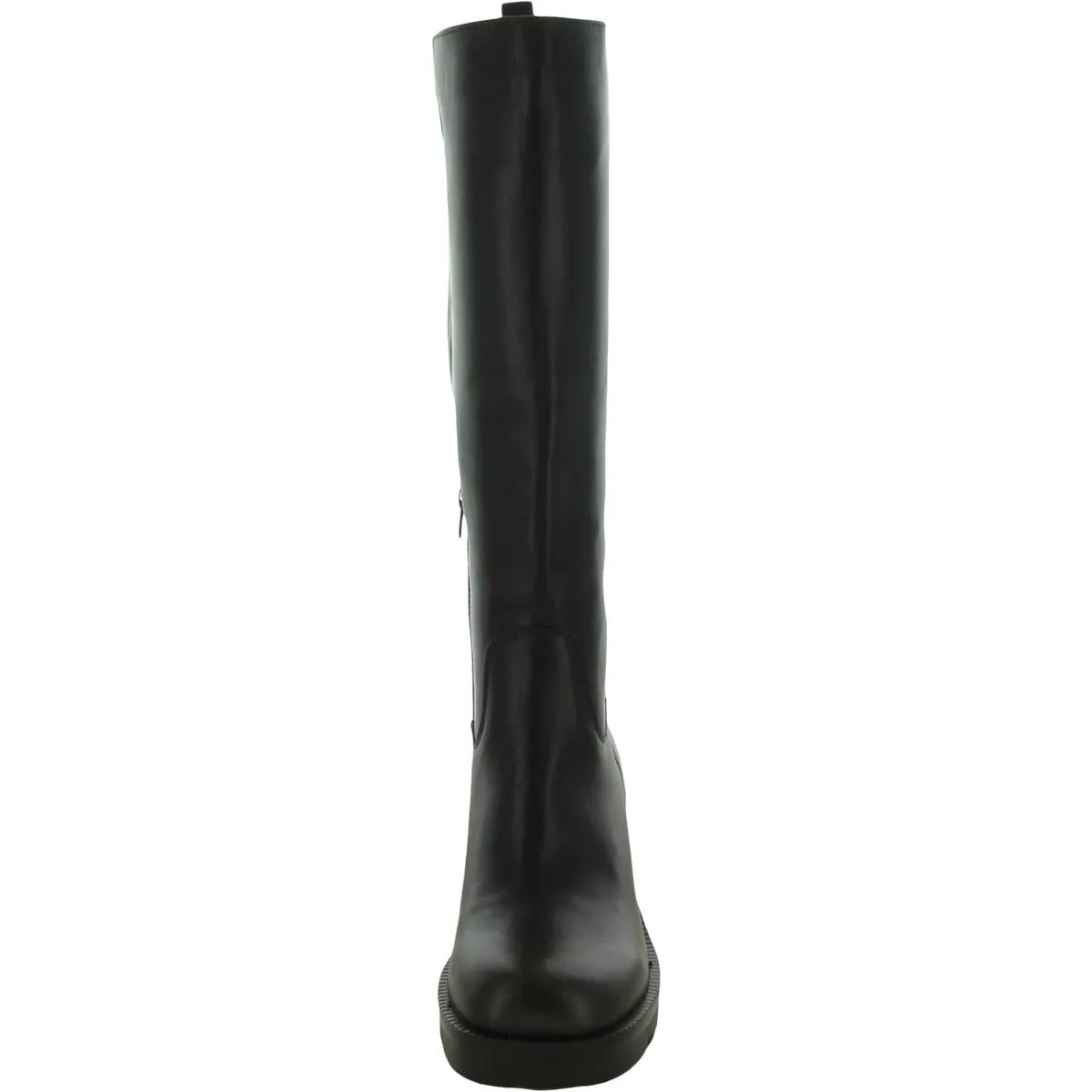 Steve Madden Womens Gyrate Leather Tall Knee-High Boots