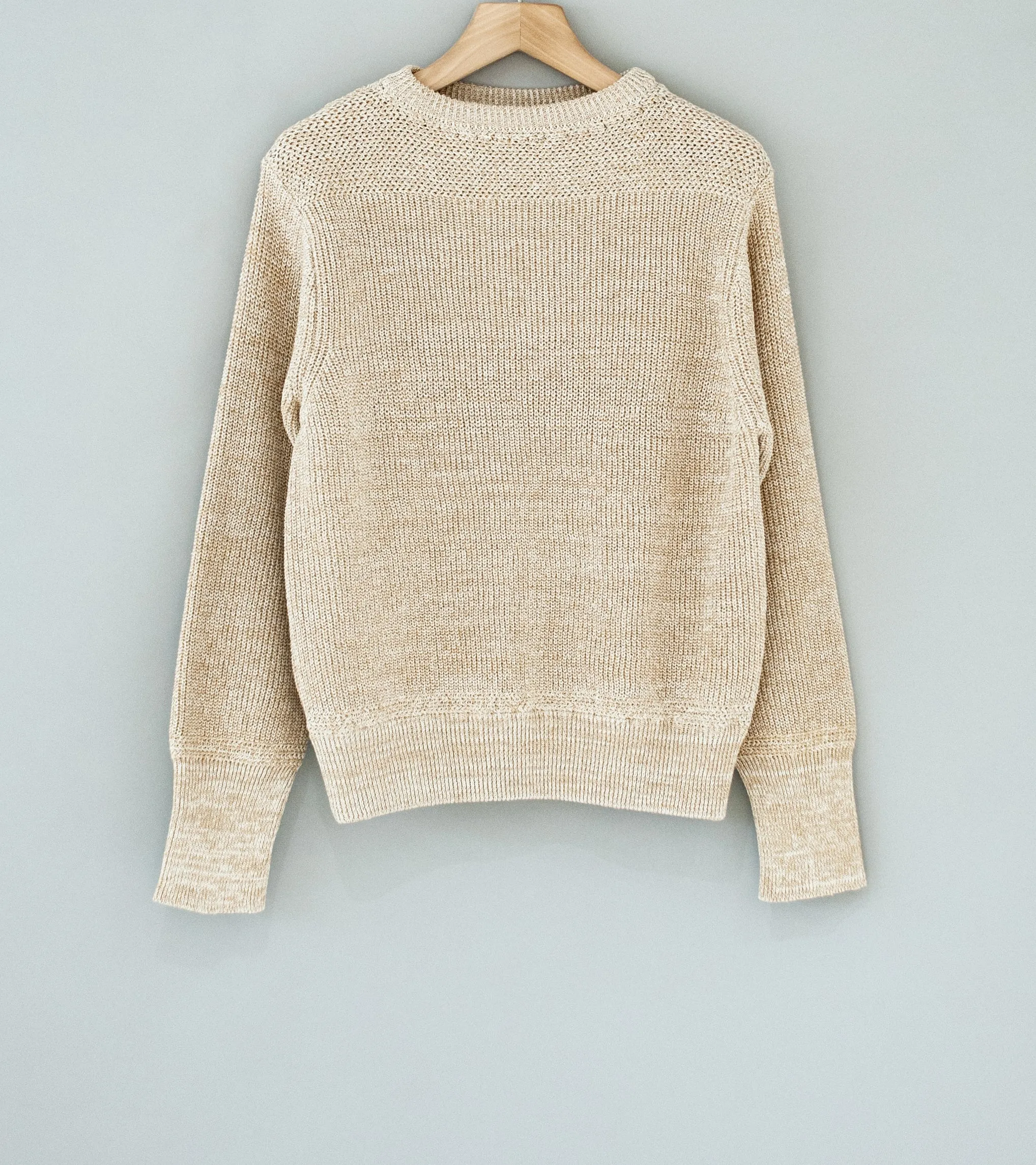 Taiga Takahashi 'Lot 515 A.R.C. Sweater' (Mix Beige)