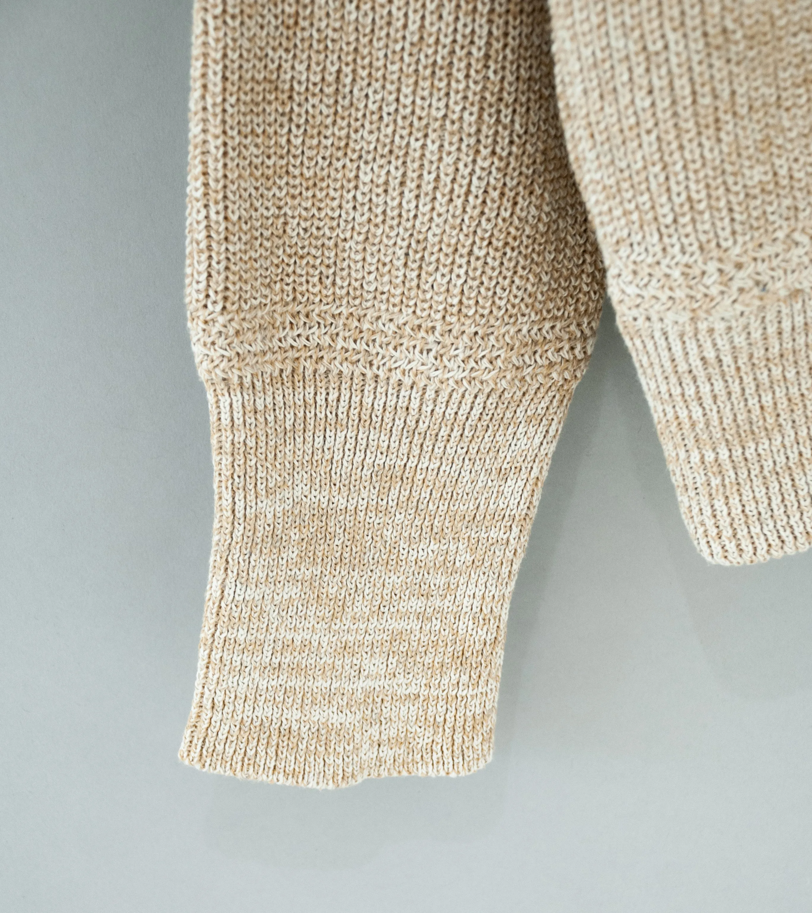 Taiga Takahashi 'Lot 515 A.R.C. Sweater' (Mix Beige)