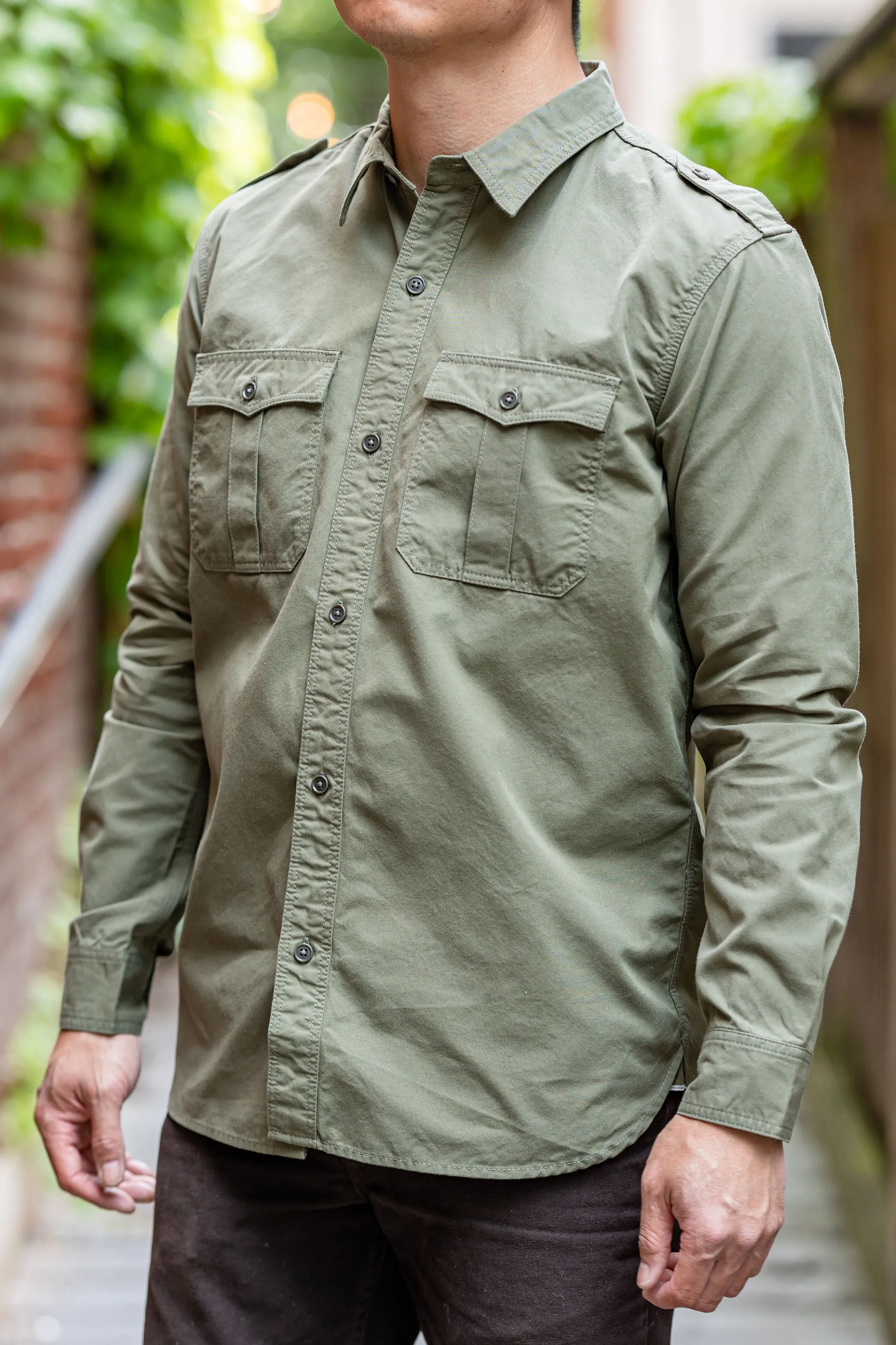 The Flat Head FN-SCK-005L Safari Shirt