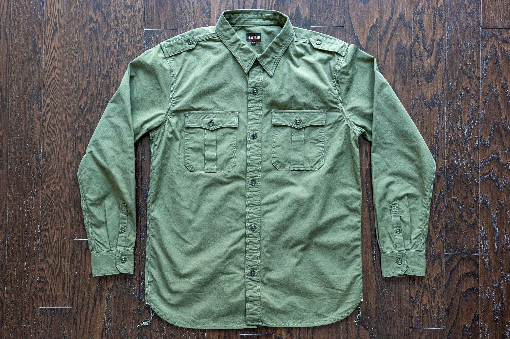 The Flat Head FN-SCK-005L Safari Shirt