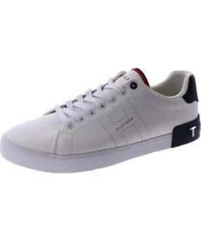 Tommy Hilfiger Rezmon Mens Faux Leather Lace Up Casual And Fashion Sneakers