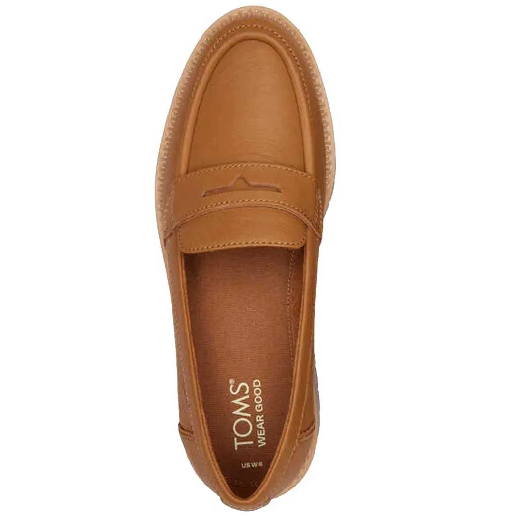 TOMS Shoes Cara Loafer Tan (Women's)