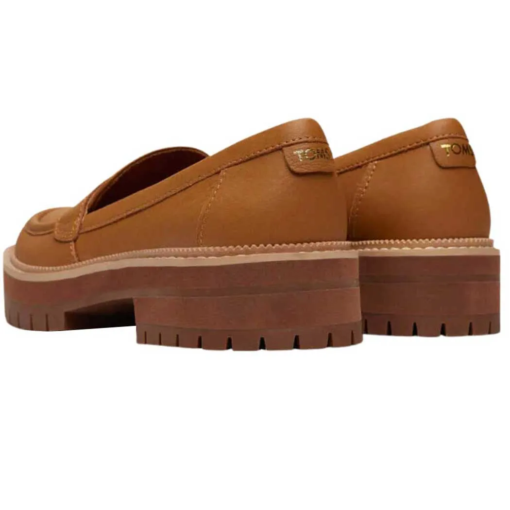 TOMS Shoes Cara Loafer Tan (Women's)