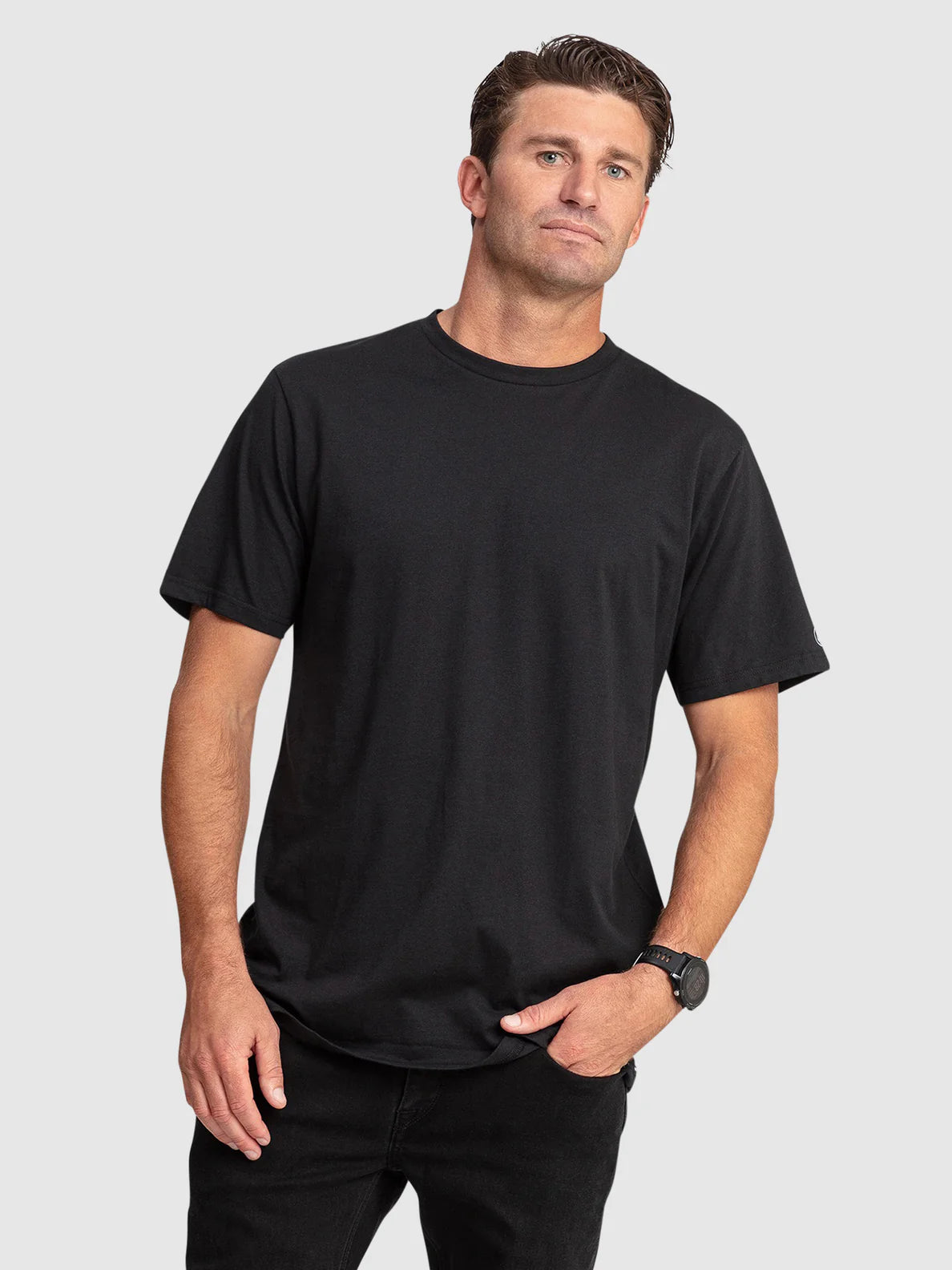 Volcom Aus Solid Tee - Black