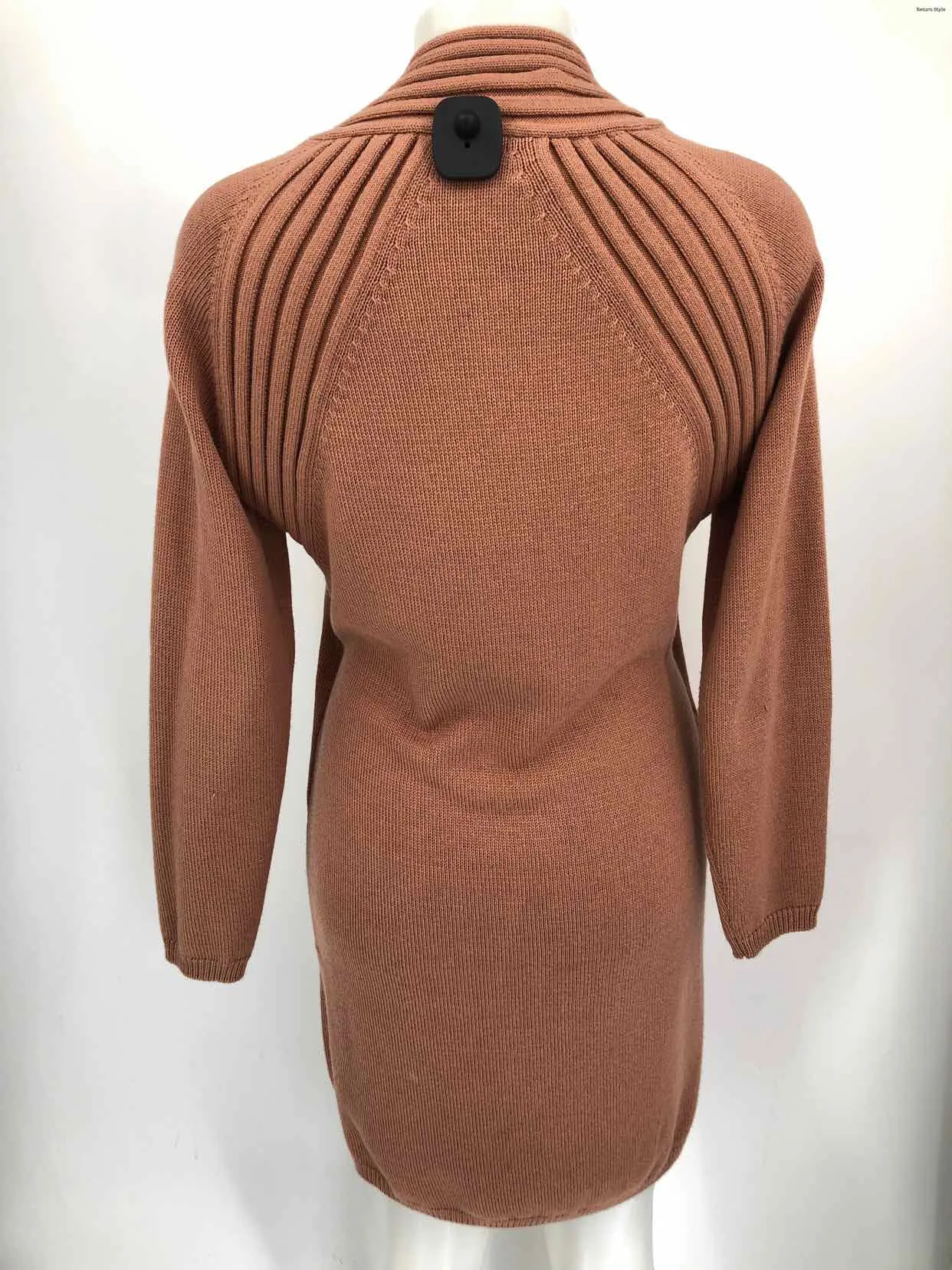 WOLFORD Tan Knit Wrap Size X-SMALL Sweater